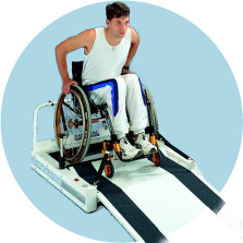 Instrumented ergometer for wheelchair : VP100
