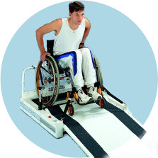 Ergomètre instrumenté pour fauteuil roulant : VP100